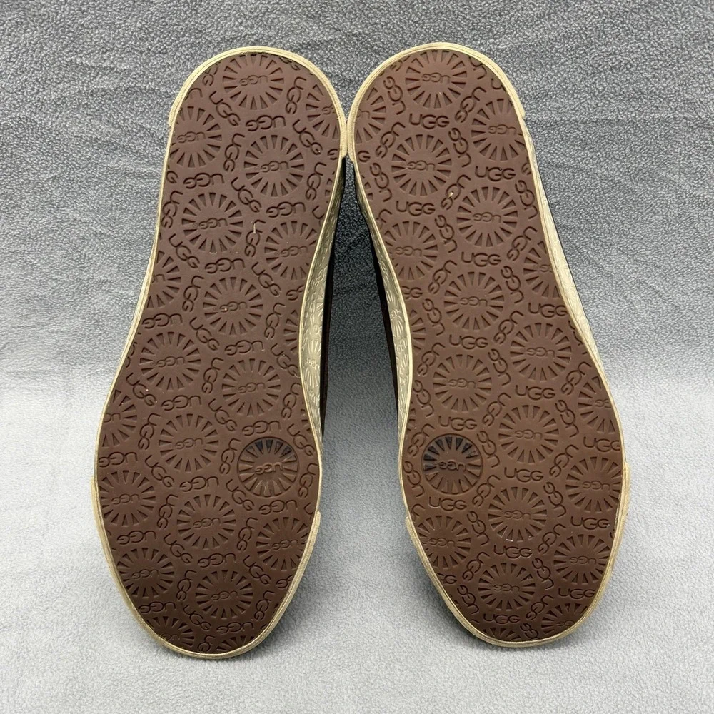 UGG Evera Shoes Womens Size 10‎ Brown Suede Low Top Casual Sneaker 1888